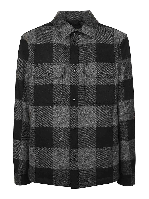 WOOLRICH: camicie - Camicia over a fantasia