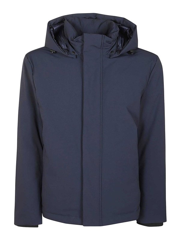 WOOLRICH: Chaquetas y Chaquetones acolchados - Chaqueta Alcochada - Azul
