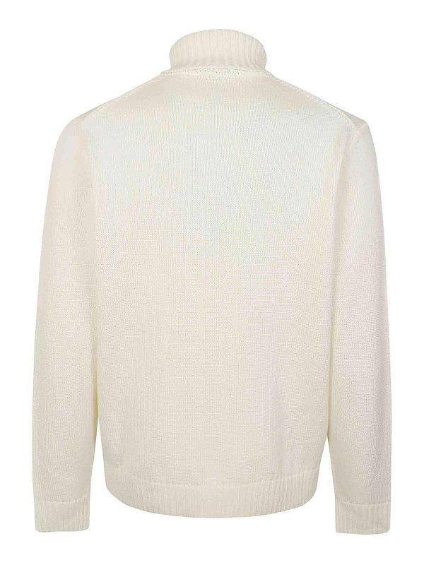 ZANONE: Col roulé & Col polo online - Pull Col Roulé - Blanc