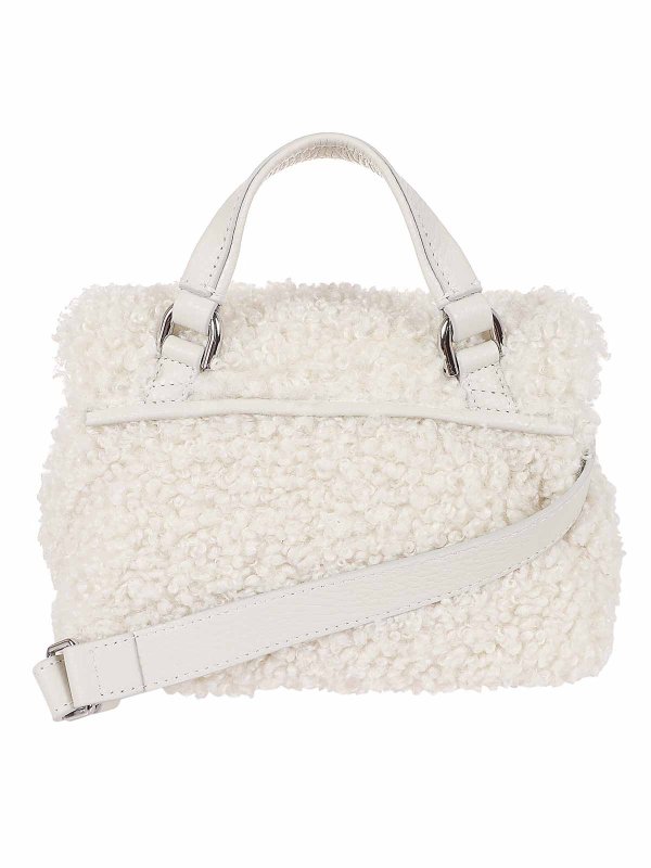 The Best Shops ZANELLATO: Handtaschen - Shopper - Weiß