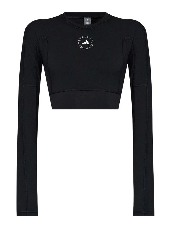ADIDAS BY STELLA MCCARTNEY: Sweatshirts & Sweaters - Felpa Crop
