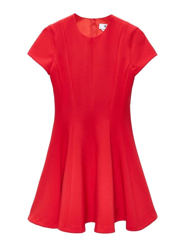 m.s.g.m.: short dresses - Msgm Flared Dress