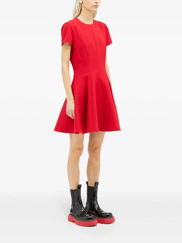 m.s.g.m.: short dresses online - Msgm Flared Dress