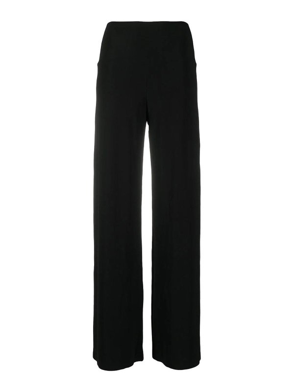 Norma Kamali: Casual Hosen - Casual Hose - Schwarz