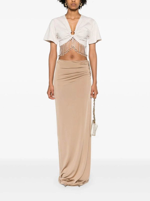 PACO RABANNE: Tops & Débardeurs online - Top - Beige Clair