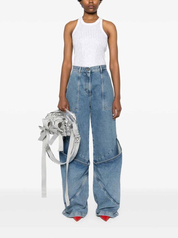 The Attico: Tops und Tank Tops online - Top - Weiß