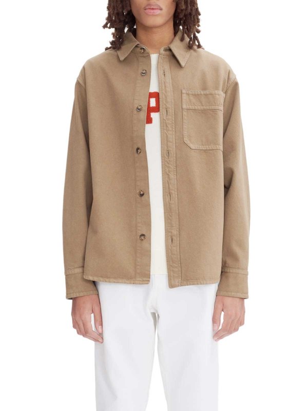 A.P.C.: casual jackets online - Cotton jacket