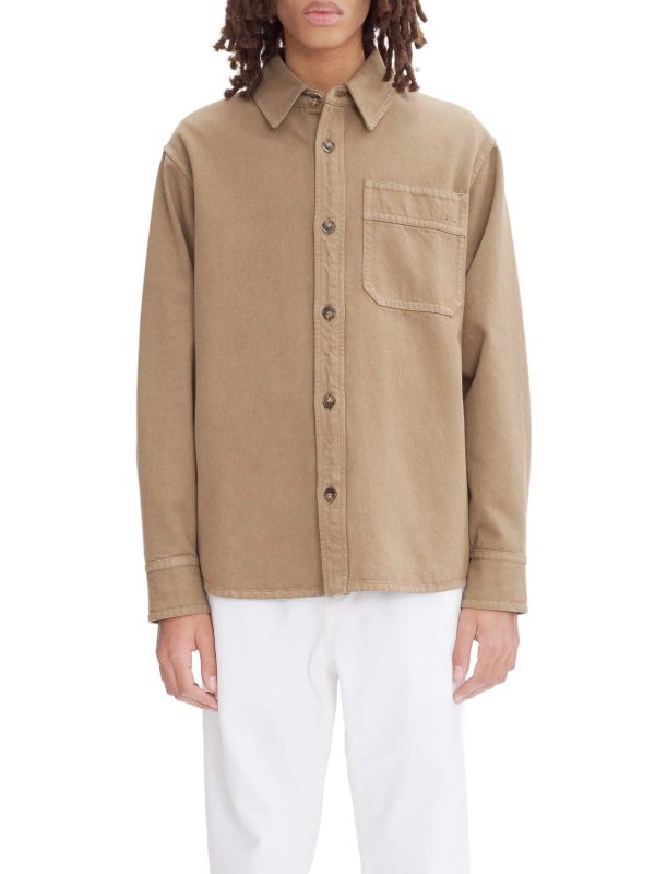 Cotton jacket shop online: A.P.C.