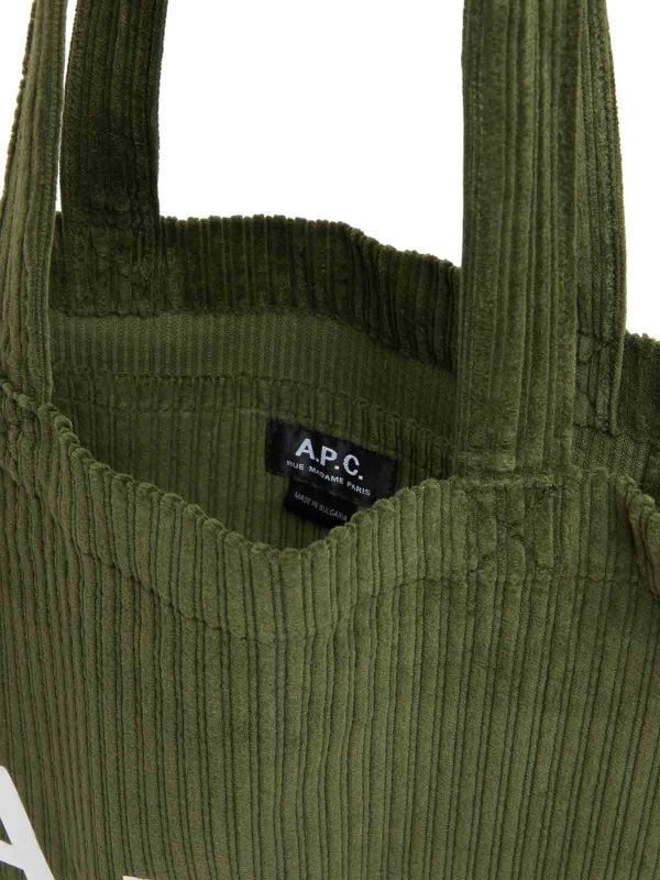 The Best Shops A.P.C.: Handtaschen - Shopper - Grün