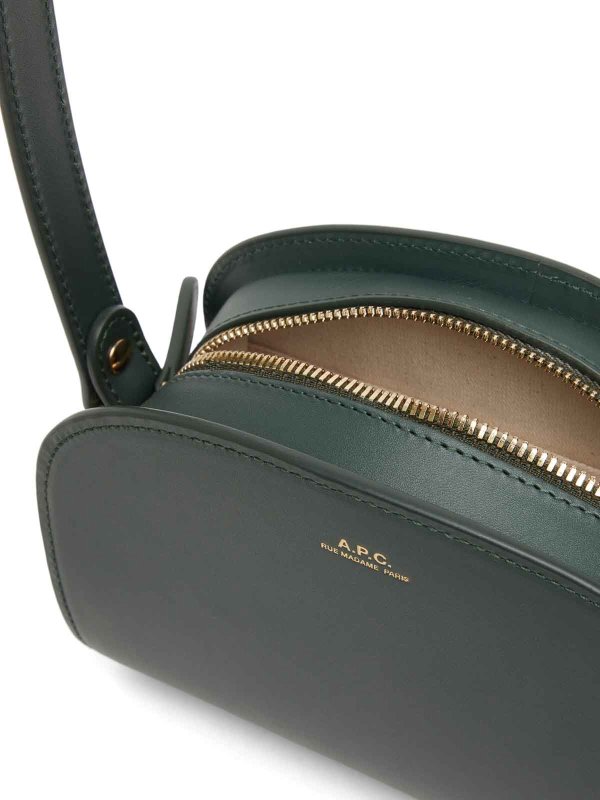 The Best Shops A.P.C.: クロスボディバッグ - クロスボディバッグ - ダークグリーン