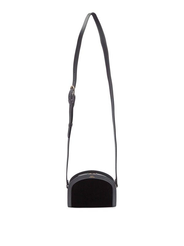 A.P.C.: cross body bags - Sac Demi-Lune Mini