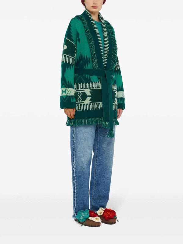 The Best Shops ALANUI: Cárdigans - Cárdigan - Verde