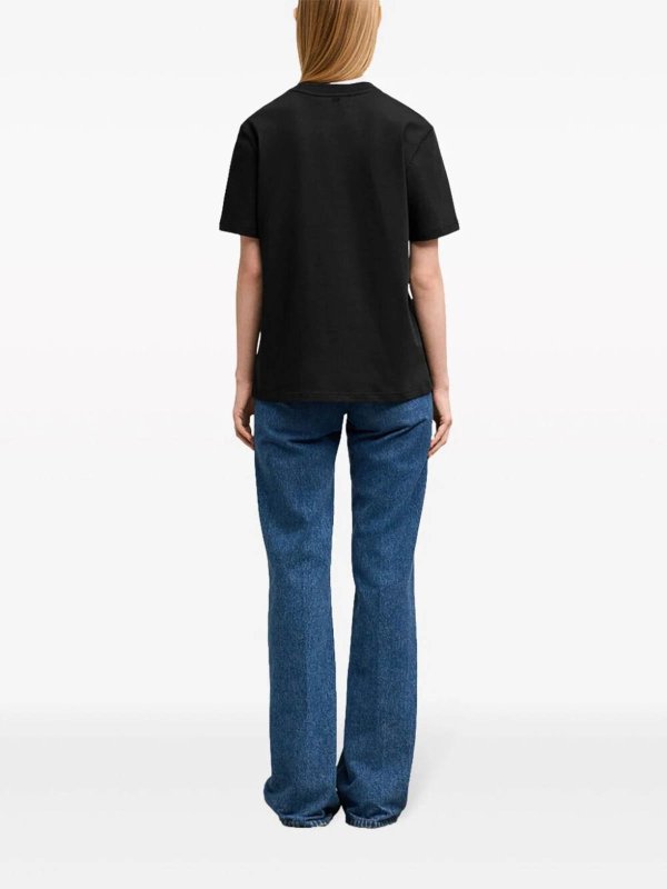 AMI PARIS: Tシャツ online - Tシャツ - 黒