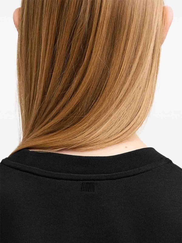 Tシャツ - 黒 shop online: AMI PARIS