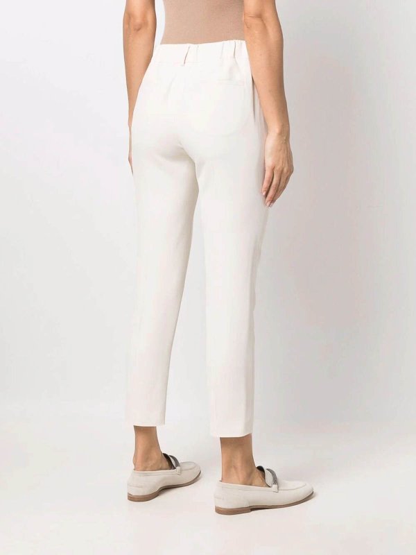 Casual Hose - Weiß shop online: BRUNELLO CUCINELLI