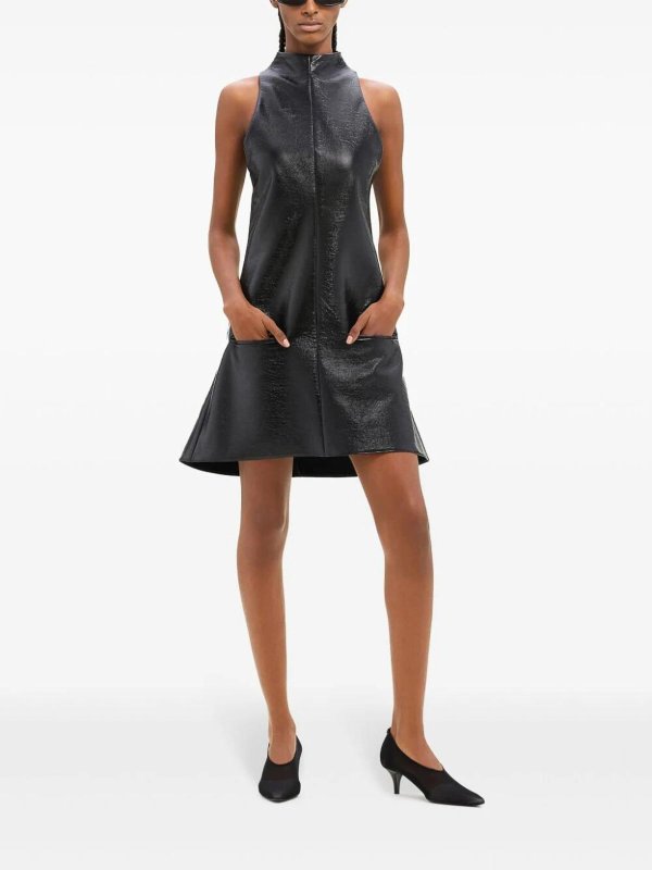The Best Shops Courreges: knee length dresses - Vinil Dress
