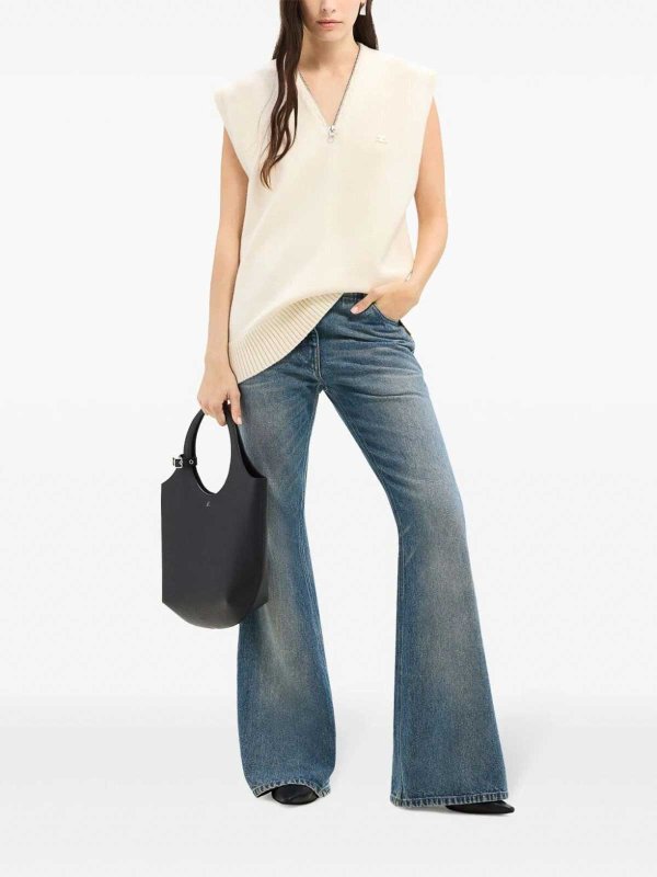 Courreges: Chalecos  online - Chaleco - Blanco