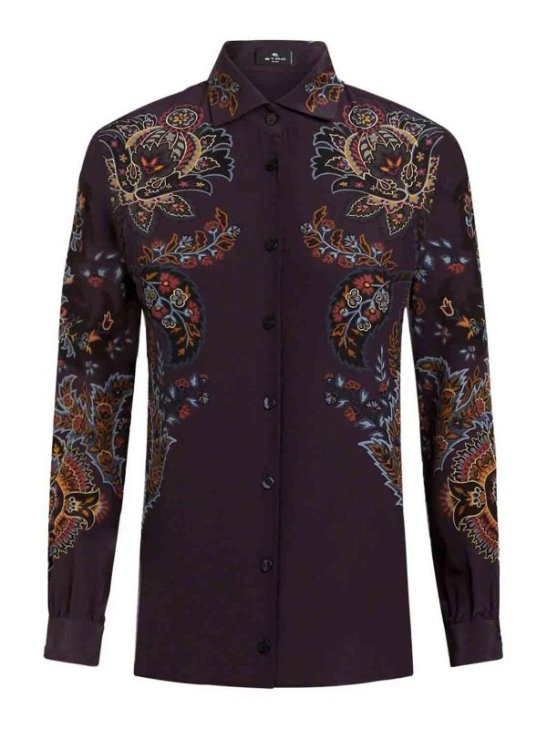 ETRO: Camisas - Camisa - Negro