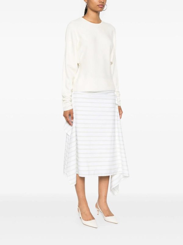 GABRIELA HEARST: Pull col rond online - Pull Col Rond - Blanc