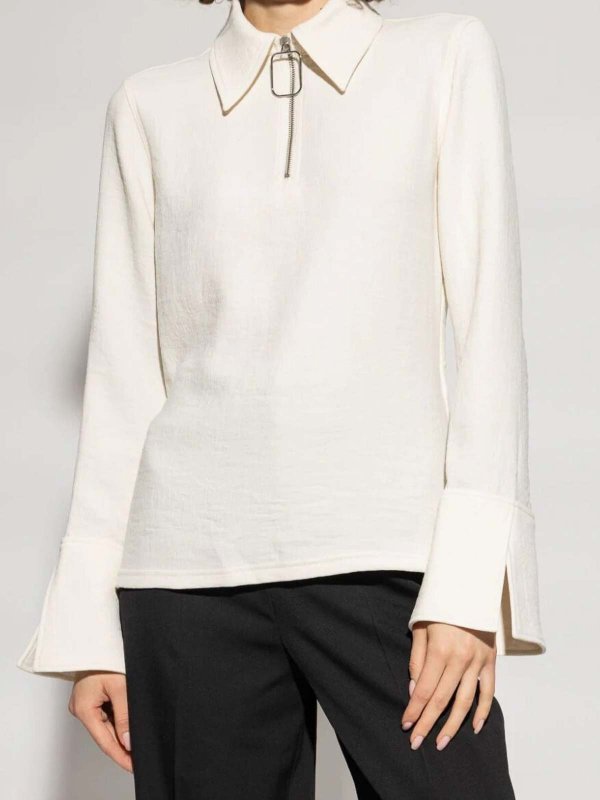 The Best Shops J.W. ANDERSON: Tops & Tank tops - Wire Puller Henley Top