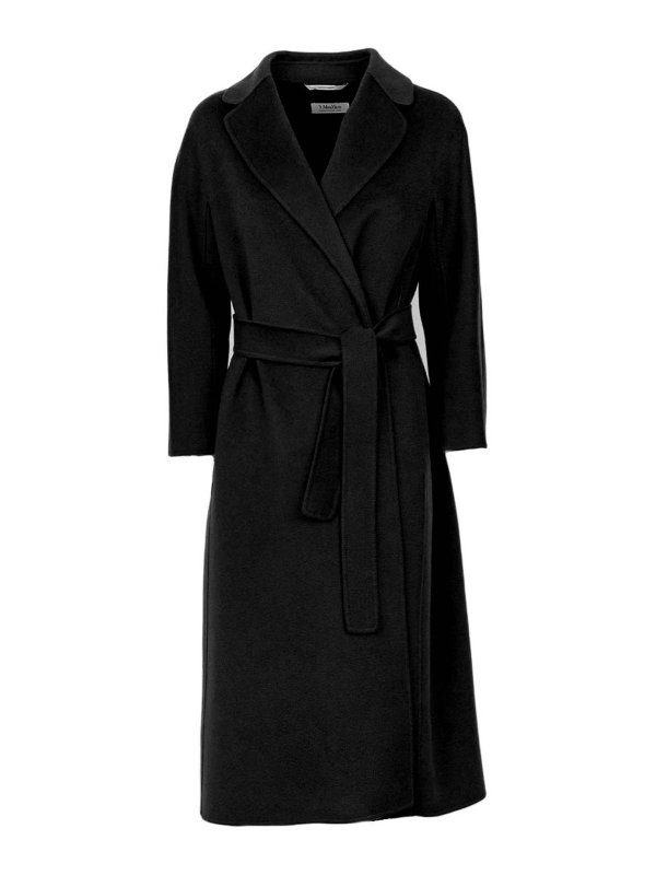 Max Mara: knee length coats - Esturia belted coat