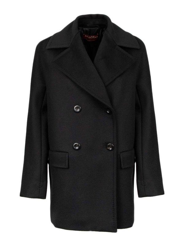 MaxMara STUDIO ブラック テーラードジャケット MaxMara STUDIO ブラック テーラードジャケット Outerwear black