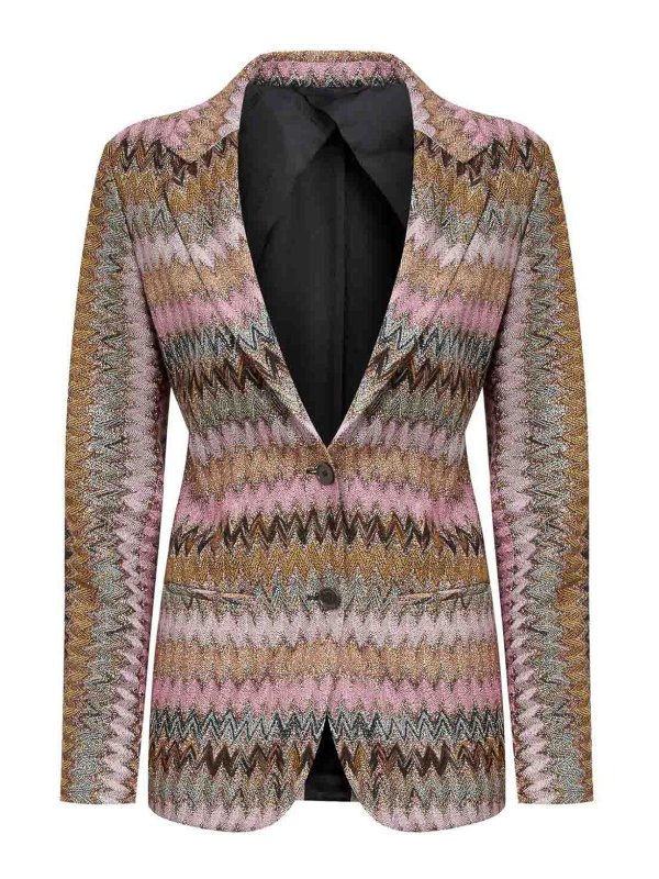 MISSONI: giacche blazer - Giacca Chevron