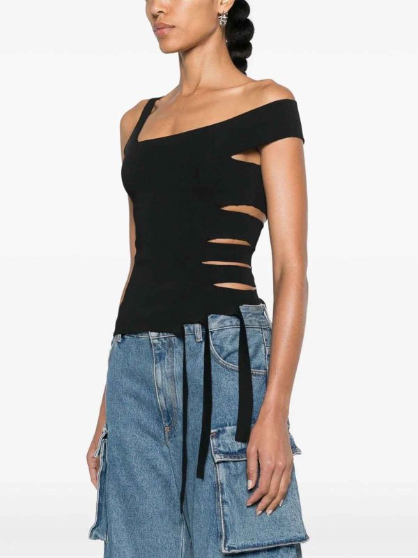 MUGLER: Tops & Débardeurs online - Top - Noir