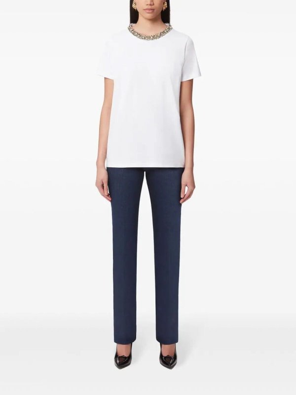 The Best Shops NINA RICCI: T-shirts - T-Shirt - Weiß