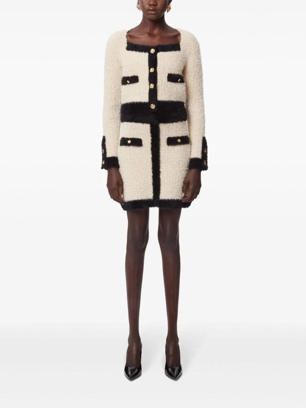 The Best Shops NINA RICCI: Knee length skirts & Midi - Tweed Skirt