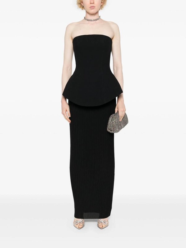 The Best Shops SOLACE LONDON: マキシドレス - マキシドレス - 黒