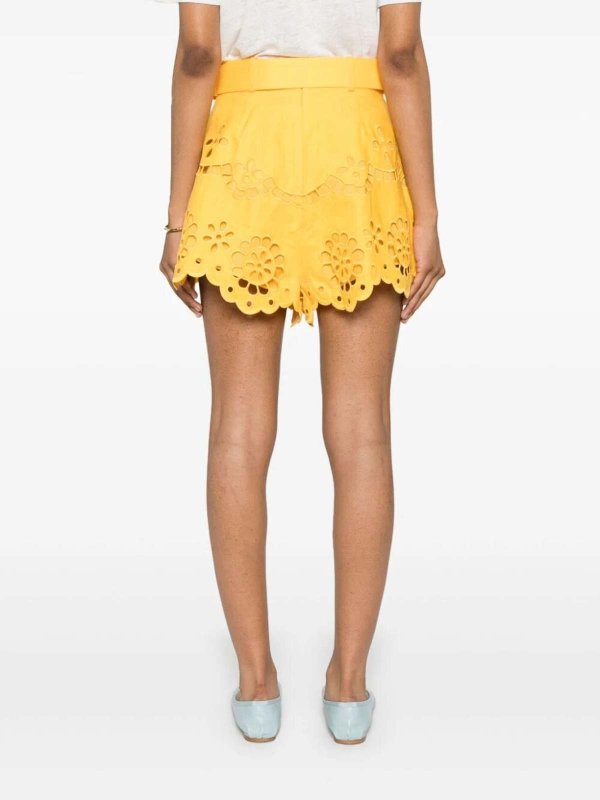 Pop Embroidered Short shop online: ZIMMERMANN