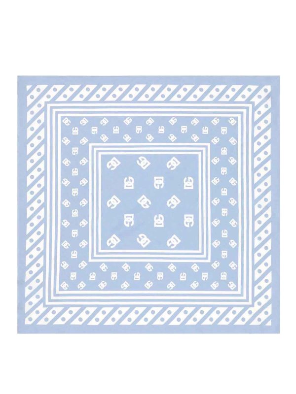 DOLCE & GABBANA: Stolen und Schals - Stola - Weiß