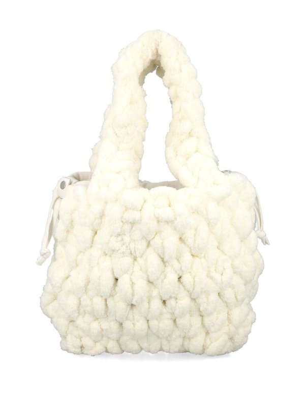 Decke Shopper Piccola in Ciniglia shop online: J.W. ANDERSON