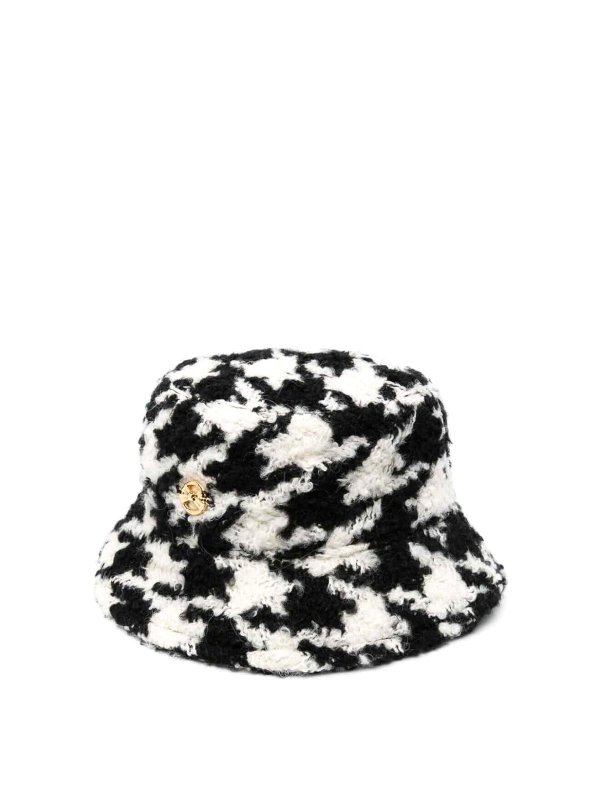 NINA RICCI: hats & caps - Tweed Hat