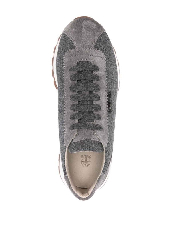 BRUNELLO CUCINELLI: trainers online - Wool Screen Sneakers