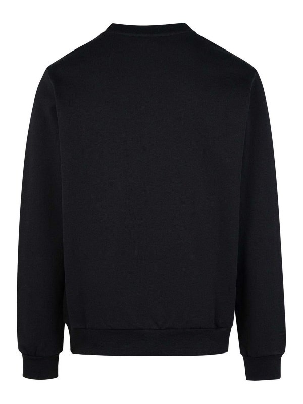 A.P.C.: Sweatshirts & Sweaters online - Rue Madame Black Cotton Sweatshirt