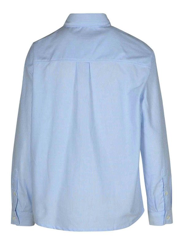 A.P.C.: shirts online - Boyfriend Light Blue Cotton Shirt