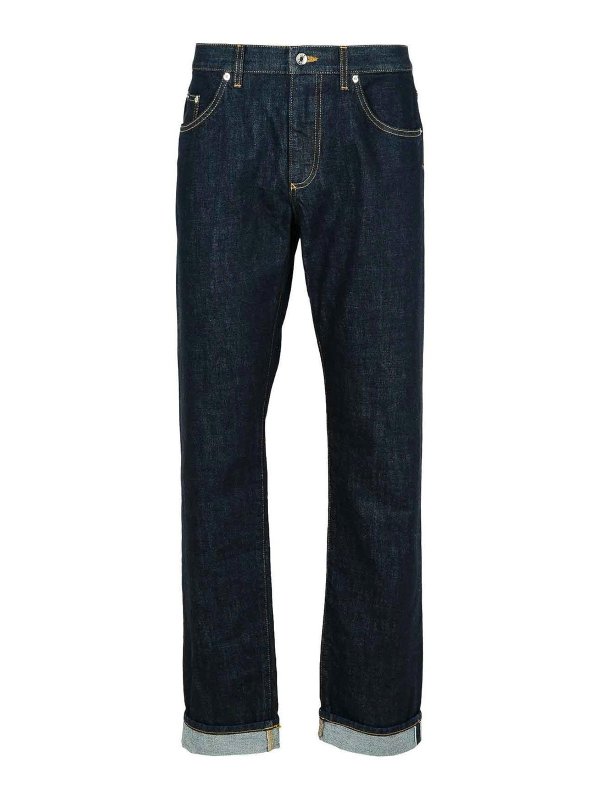 DOLCE & GABBANA: Bootcut - Bootcut Jeans - Blau