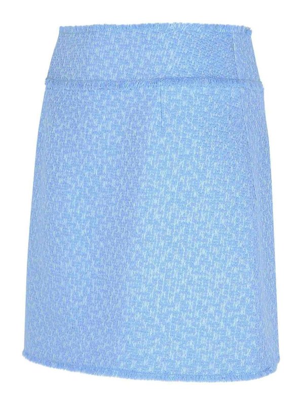 The Best Shops DOLCE & GABBANA: Mini jupes - Mini Jupe - Bleu Clair