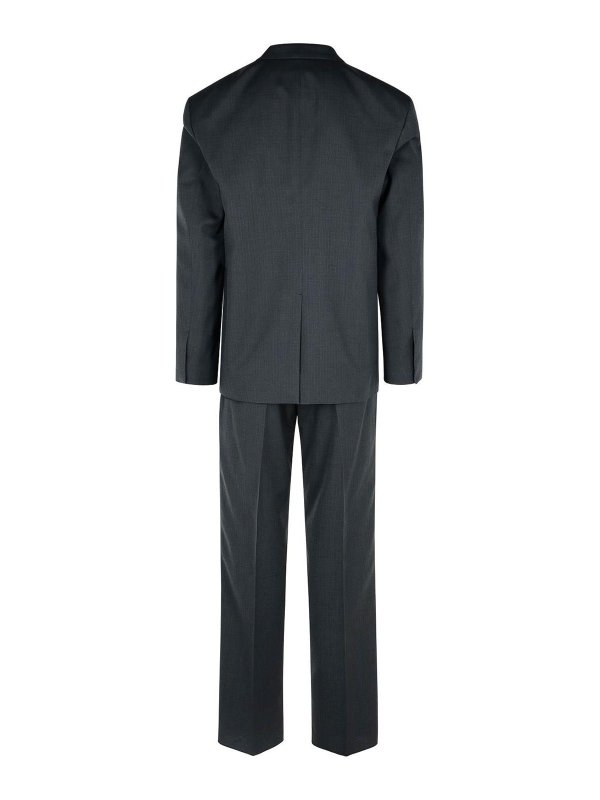 JIL SANDER: formal suits online - Grey Wool Suit