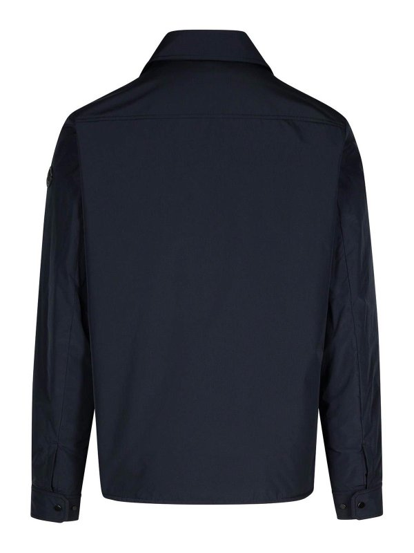 MONCLER: Vestes casuals online - Veste Casual - Bleu Foncé