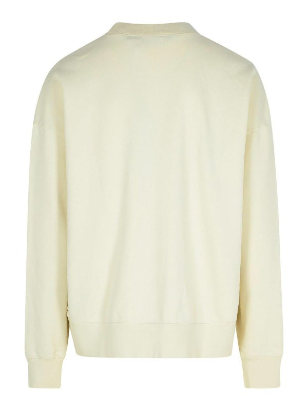 Palm Angels: Sweatshirts und Pullover online - Sweatshirt - Creme