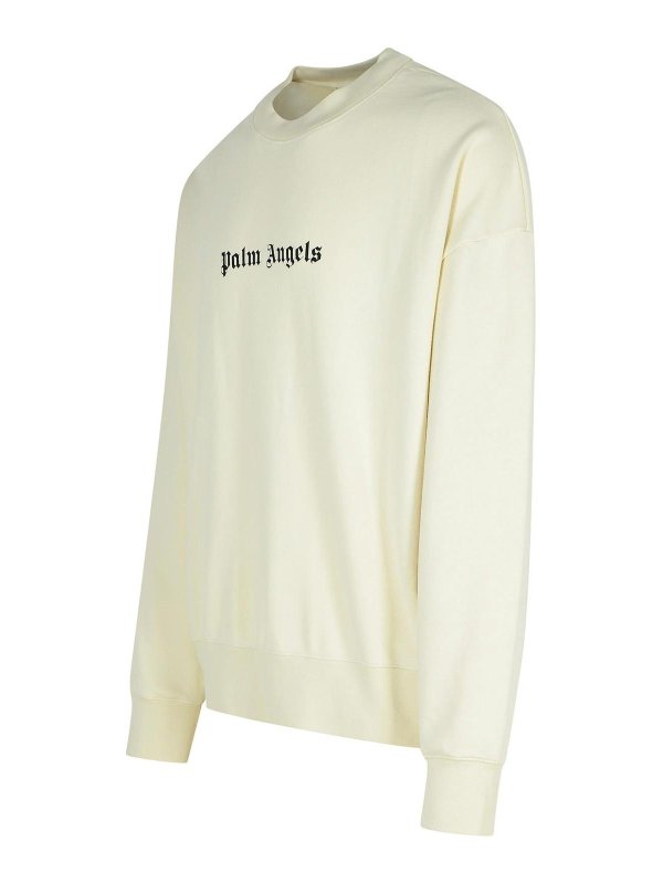 The Best Shops Palm Angels: Sweatshirts und Pullover - Sweatshirt - Creme