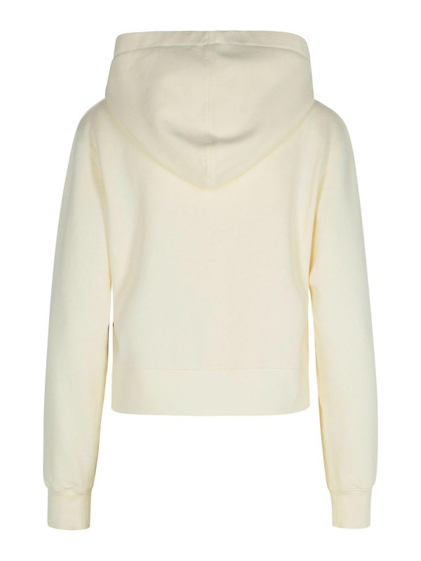 Palm Angels: Sudaderas y suéteres online - Sudadera - Crema