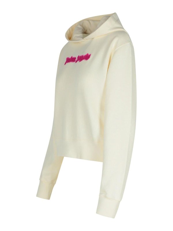 The Best Shops Palm Angels: Sudaderas y suéteres - Sudadera - Crema