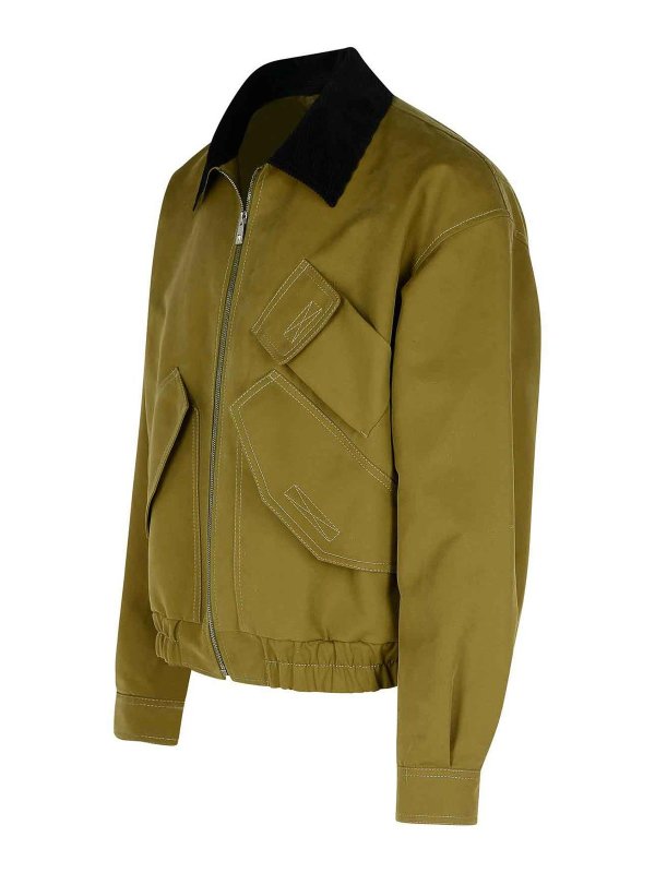 The Best Shops VERSACE: Chaquetas Bomber - Chaqueta Bomber - Verde
