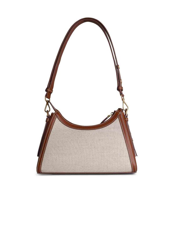 The Best Shops Balmain: Umhängetaschen - Umhängetasche - Creme