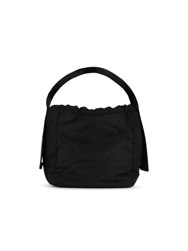 The Best Shops GANNI: cross body bags - Black Polyester Bucket Bag