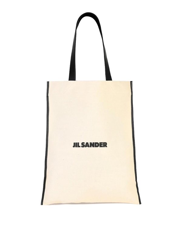 JIL SANDER: Handtaschen - Shopper - Beige